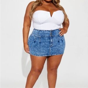 Mineral Wash
Denim Mini